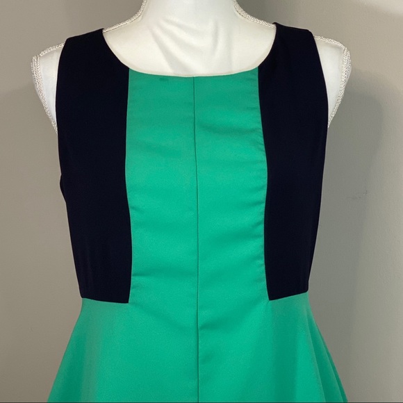 TOBI Color Block Midi Dress Size Medium - Picture 2 of 9
